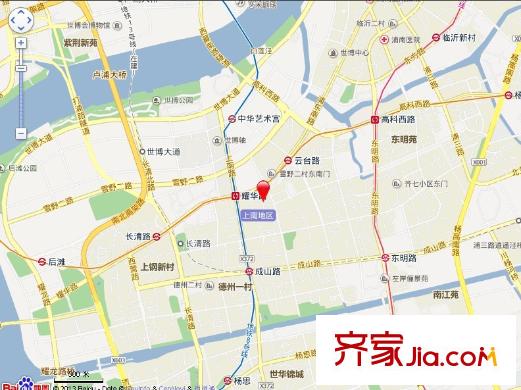 上南一村交通圖