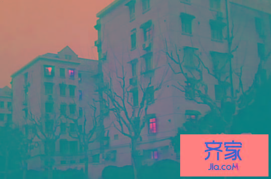 羅山四村外景圖 
