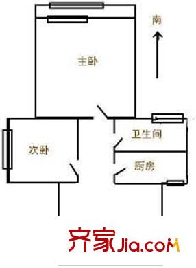 上海 羅山四村 戶型圖