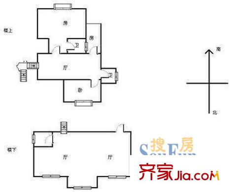 上海 青之杰花园 户型图