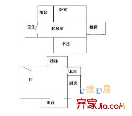 上海 青之杰花园 户型图