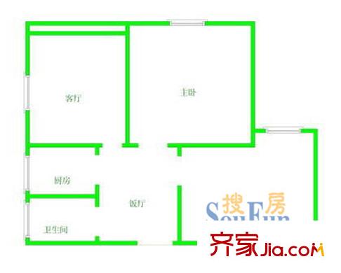 上海 青之杰花园 户型图