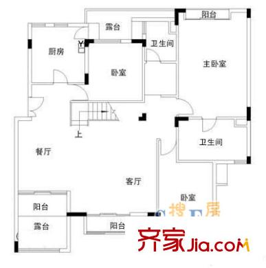 上海 青之杰花园 户型图