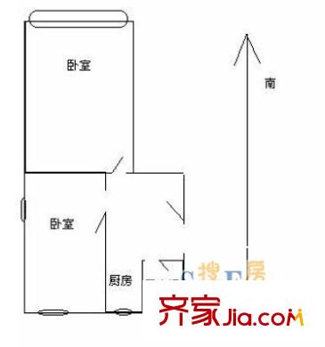 上海 乳山三村 戶型圖