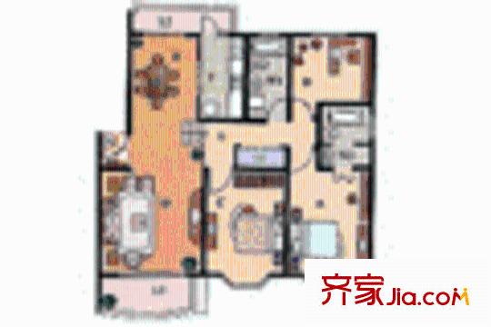 新世紀花苑戶型圖