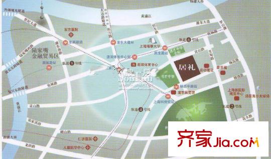 中星恬園交通圖