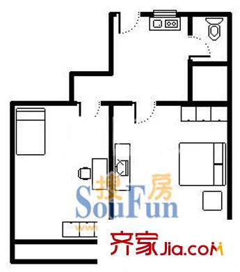 上海 日晖二村 户型图
