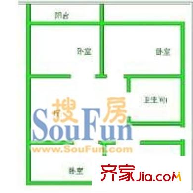 蘭花小區(qū) 戶型圖