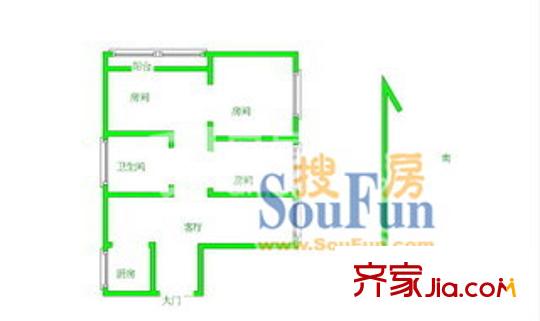 上海 仁恒廣場 戶型圖