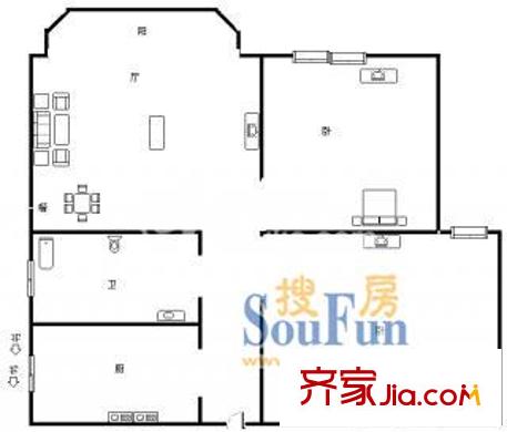 上海 仁恒廣場 戶型圖