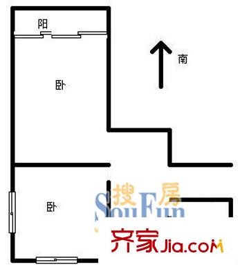 上海 德州一村 戶型圖