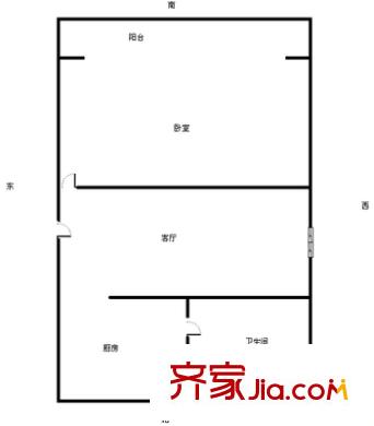 芳草路352弄小區(qū)戶型圖上海 芳草路352弄 戶型圖 1室1廳1衛(wèi)1廚