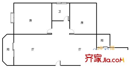 上海 魅力之城 户型图