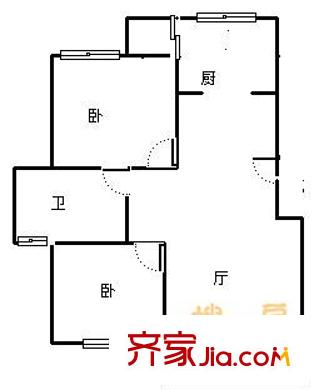 上海 龍昌苑 戶型圖