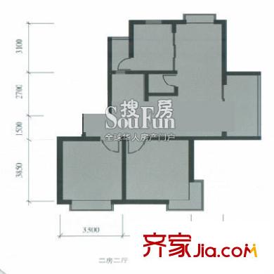 上海 絕對城市（美地芳鄰苑） 戶型圖