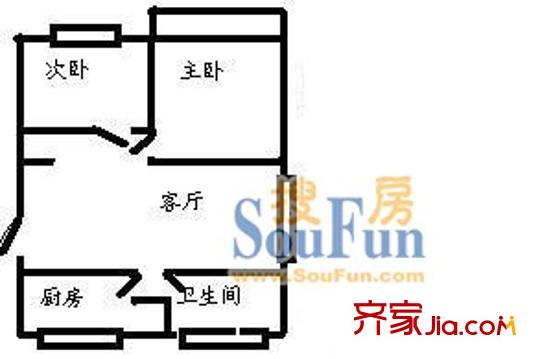 上海 马桥西街小区 户型图