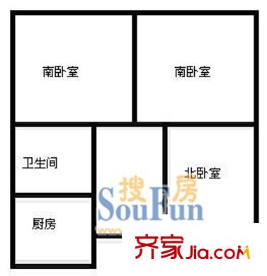 上海 马桥西街小区 户型图