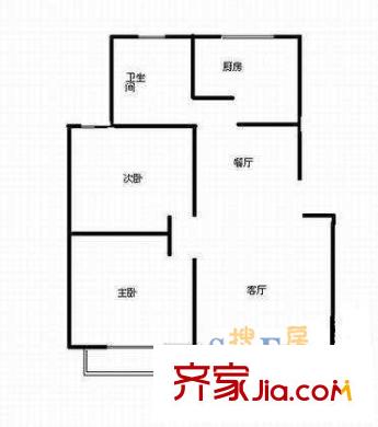 上海 金廈苑 戶型圖