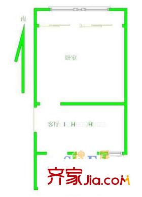 上海 古桐公寓 戶型圖