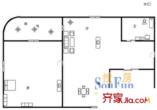 上海 都林龍?jiān)?戶型圖