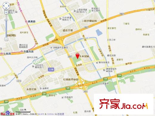 浦發(fā)御園區(qū)位