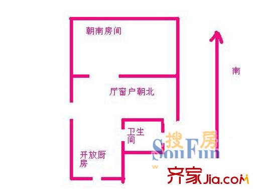 上海 齊河花苑 戶型圖