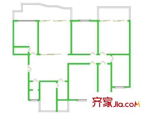 上海莘城 4室 户型图