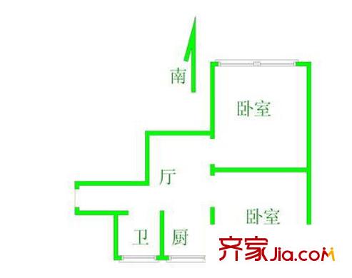 上海 上鋼二村 戶型圖