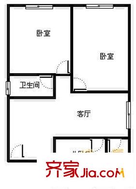 建華公寓戶(hù)型圖建華小區(qū) 3室 戶(hù)型圖 3室1廳1衛(wèi)1廚