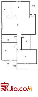 建華公寓戶(hù)型圖建華小區(qū) 4室 戶(hù)型圖 4室2廳1衛(wèi)1廚