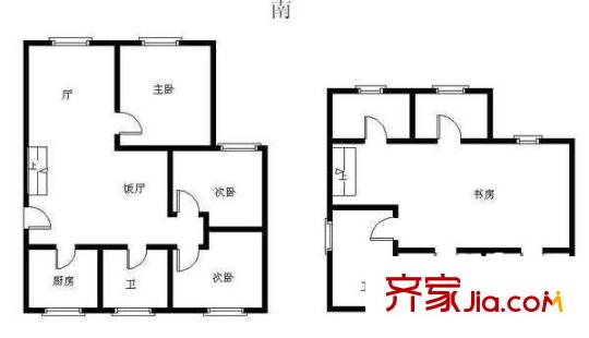 建華公寓戶(hù)型圖建華小區(qū) 3室 戶(hù)型圖 3室2廳2衛(wèi)1廚