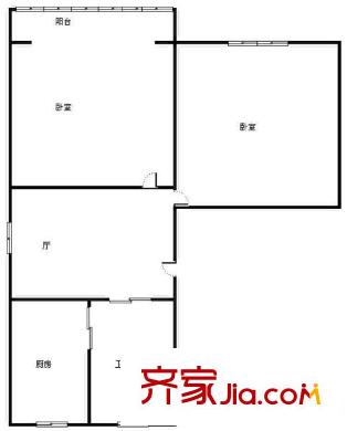 牡丹小區(qū) 0室 戶型圖
