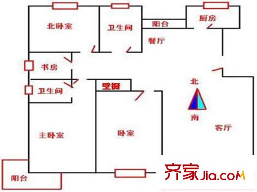 上海 华光花园 户型图