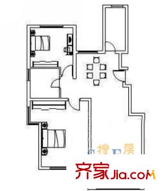 上海 高行綠洲三期 戶型圖