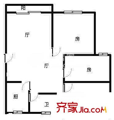 中星長島苑 3室 戶型圖