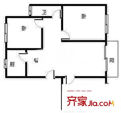 中星長(zhǎng)島苑 3室 戶型圖