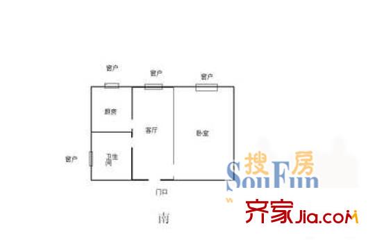 上海 環(huán)慶新苑 戶型圖