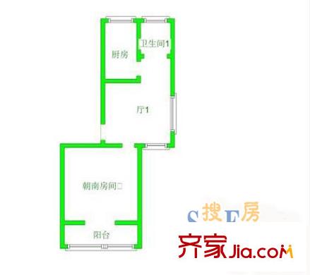 上海 環(huán)慶新苑 戶型圖