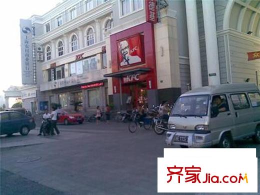 象屿都城配套图九亭KFC和上海农村商业银行