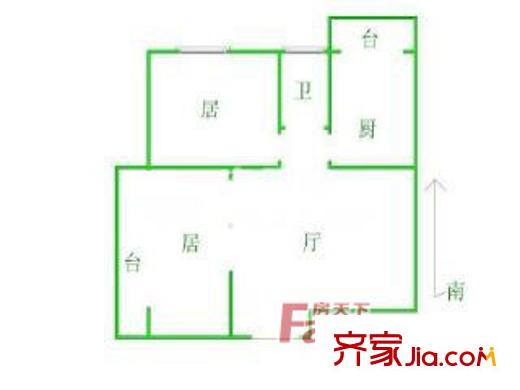上海 益豐新村 戶型圖