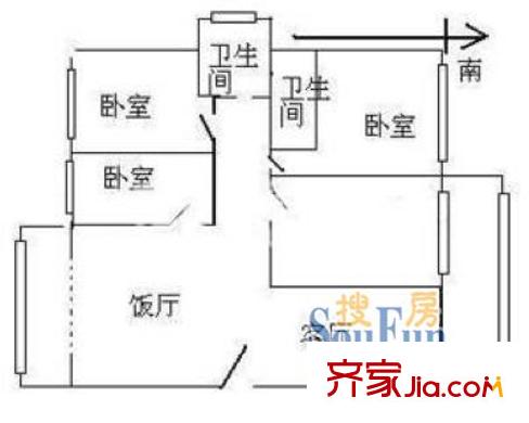 上海 中芯花園二期 戶型圖