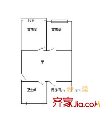 上海 长桥五村 户型图