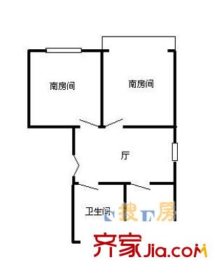上海 长桥五村 户型图