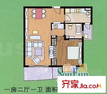 上海 长桥五村 户型图
