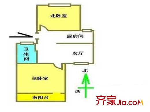 长桥一村 户型图