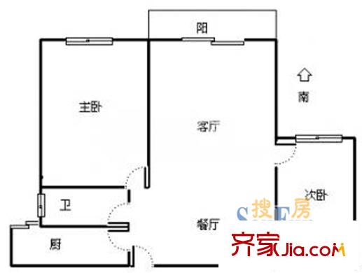 上海 新梅莘苑 户型图