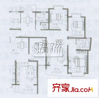 新梅莘苑户型图