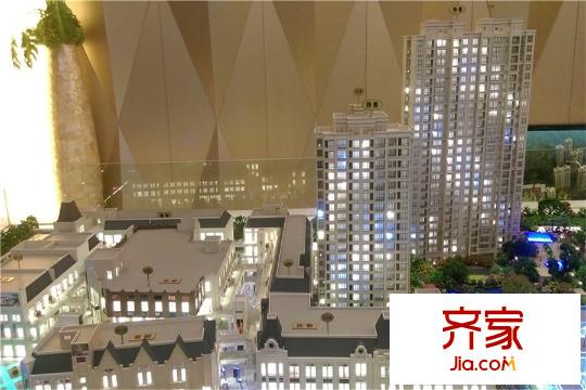 興宸和富廣場(chǎng)二期沙盤圖-商業(yè)