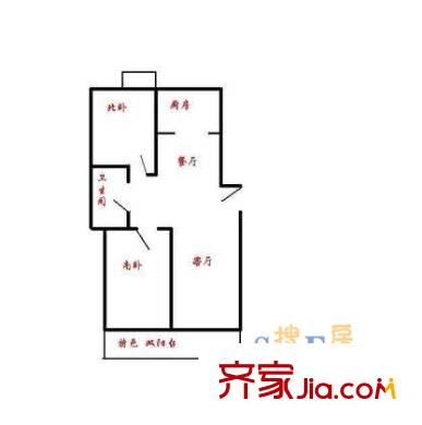 達(dá)城錦園 戶型圖