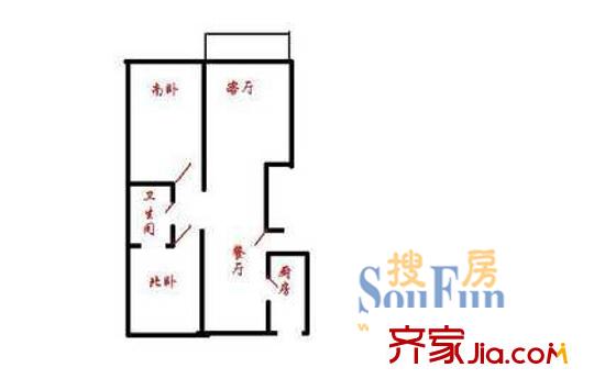 達(dá)城錦園 戶型圖